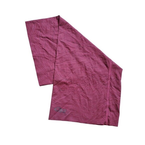 Outdoor Reasearch Lightweight Neck Gaiter Red Stripe Ski Snowboard Outdoor OSFM - Picture 3 of 3
